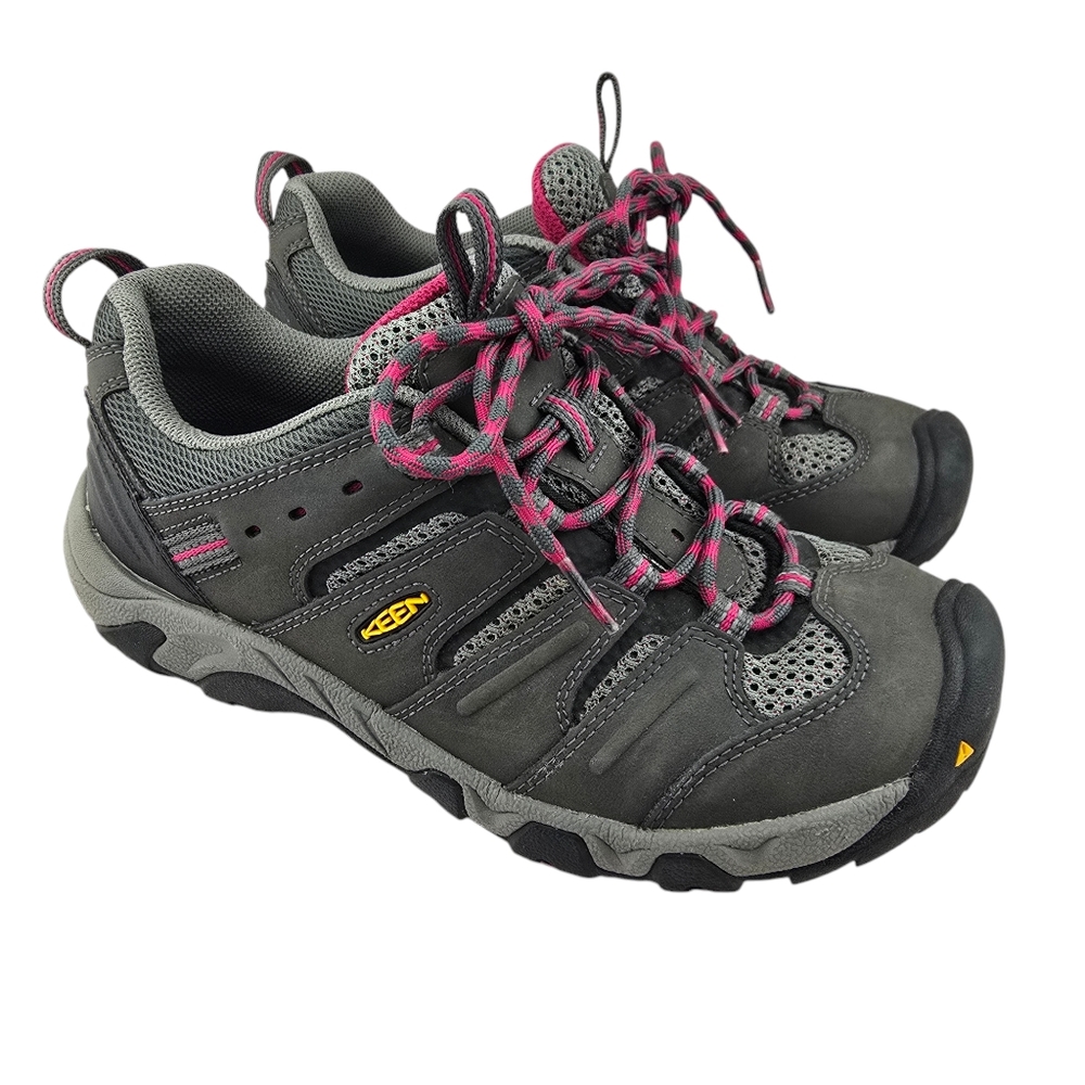 Keen Hiking Shoes Pink and Gray Women’s Size 7.5